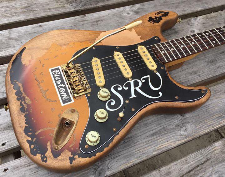 Fraser Guitars Artist Series SRV #1 Tribute Guitar 