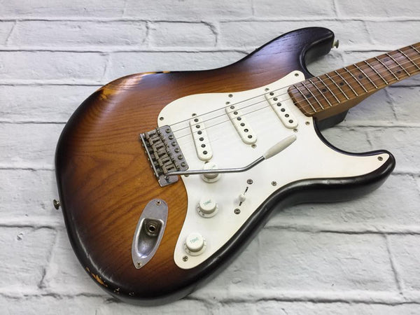 VSS Tobacco Burst Light Relic Ash '54 – Fraser Guitars
