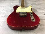 Fraser Guitars : Vintage Series : VTS Candy Apple Red Light Relic 60s : Custom Aged Vintage Relic Guitar