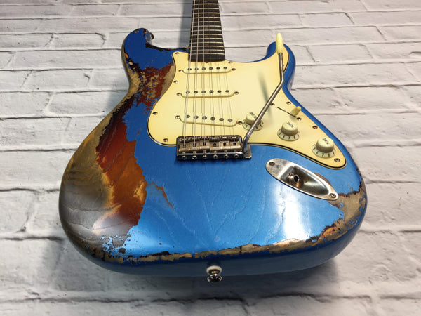 CSS Lake Placid Blue over Sunburst Heavy Relic Ash '60s – Fraser