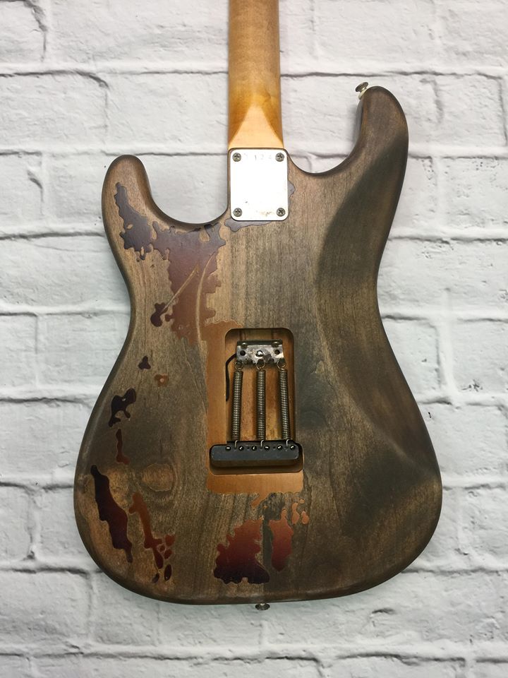 Fraser Guitars Artist Series : Rory Gallagher : Retro Vintage Custom Aged S-Style Tribute Guitar