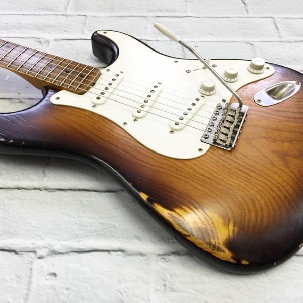 VSS Tobacco Burst Light Relic Ash '54 – Fraser Guitars
