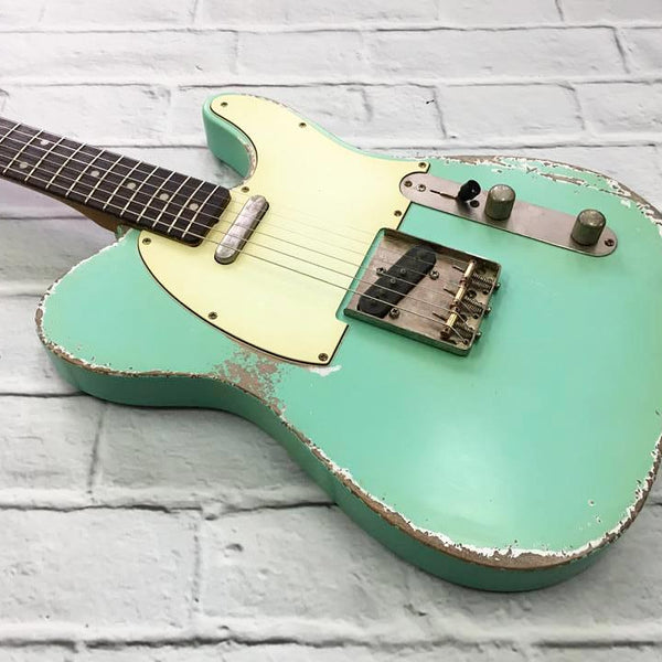 Vintage Laquer SurfGreen Telecaster レリック