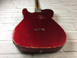 Fraser Guitars : Vintage Series : VTS Candy Apple Red Light Relic 60s : Custom Aged Vintage Relic Guitar