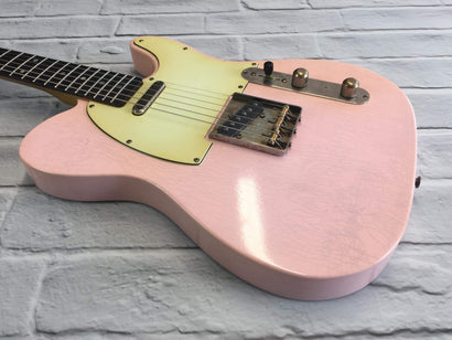 Fraser Guitars : Vintage Classic T-Style : VCTS Shell Pink : Custom Vintage Relic Guitar