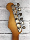 Fraser Guitars : Custom Series : CSS White HSS Medium Relic Ash 60s : Retro Vintage Custom Aged S-Style Relic Guitar