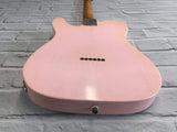 Fraser Guitars : Vintage Classic T-Style : VCTS Shell Pink : Custom Vintage Relic Guitar