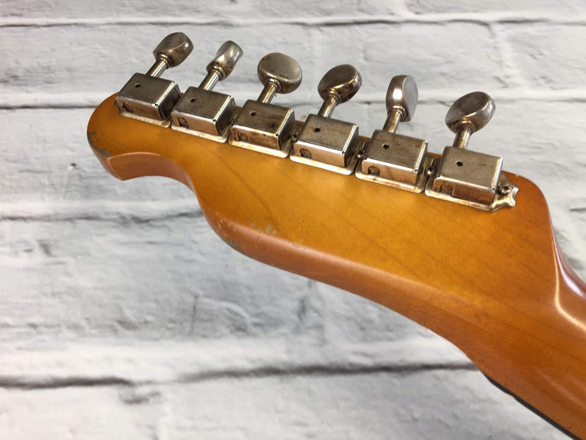 Fraser Guitars : Vintage Series : VTS Sunburst Heavy Relic Ash 60s : Retro Vintage Aged Custom T-Style Guitar