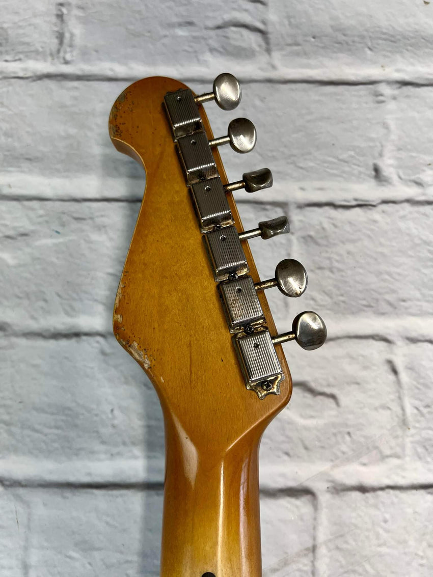 Fraser Guitars : Vintage Classic : CSS Black HSS Medium Relic 60s : Vintage Aged S-Style Relic Guitar