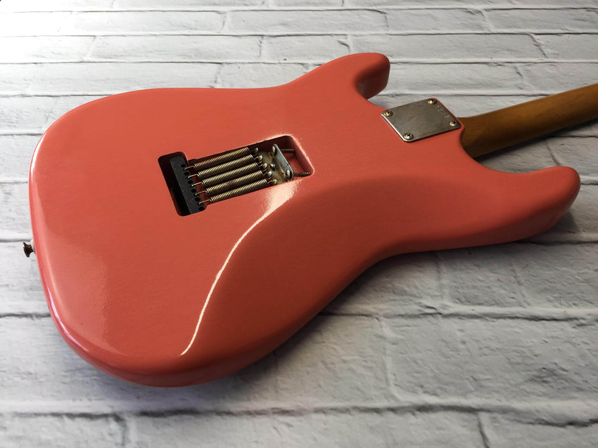 Fraser Guitars : Vintage Classic S-Style : VCSS Tahitian Coral: Custom Vintage Relic Guitar
