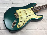 Fraser Guitars : Vintage Classic S-Style : VCSS Sherwood  Green : Custom Vintage Relic Guitar