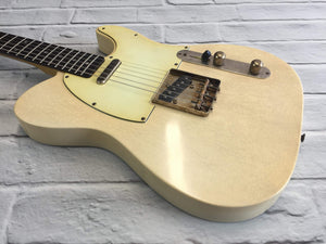 Fraser Guitars : Vintage Classic : VCTS Olympic White :  Vintage Aged T-Style Relic Guitar  