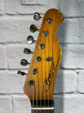 Fraser Guitars : Custom Series : CTS Black SH Medium Relic Ash '60s :  Vintage Aged T-Style Relic Guitar