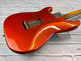 Fraser Guitars : Vintage Classic S-Style : VCSS Candy Tangerine : Custom Vintage Relic Guitar