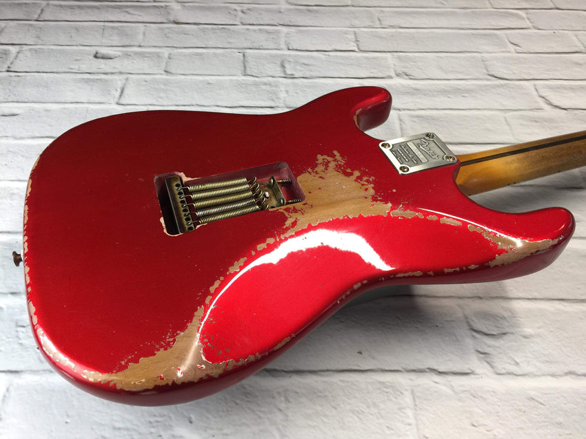 Fraser Guitars : Vintage Series : VSS Candy Apple Red Medium Relic 60s : Vintage Aged Relic Guitar