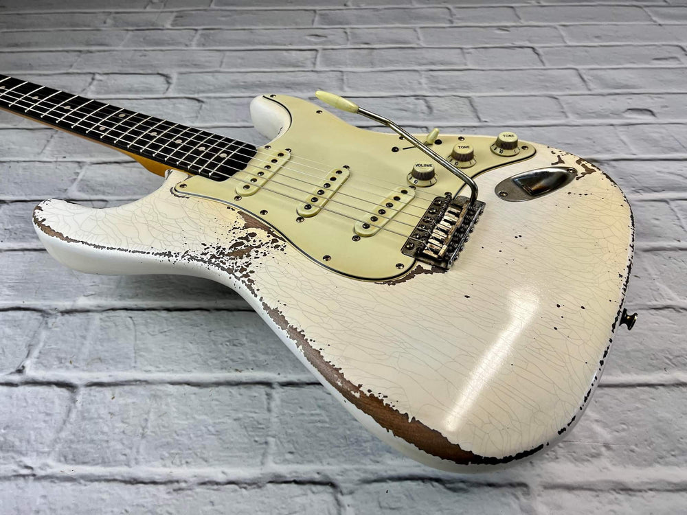 CSS Arctic White Heavy Relic '60s – Fraser Guitars