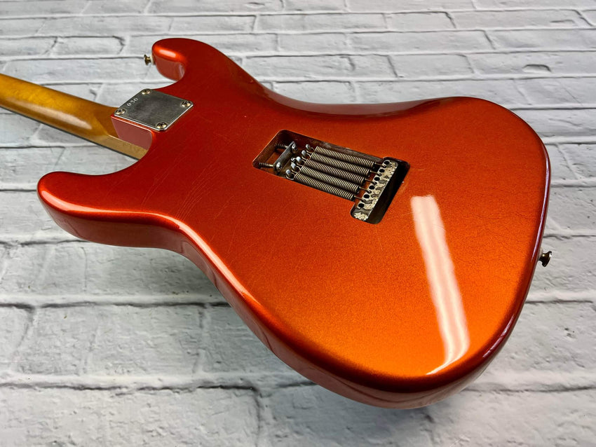 Fraser Guitars : Vintage Classic S-Style : VCSS Candy Tangerine : Custom Vintage Relic Guitar