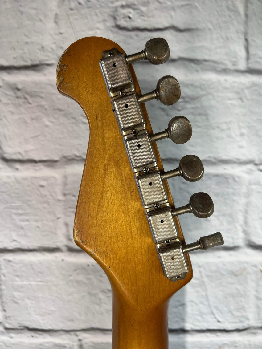Fraser Guitars : Vintage Series : VSS Sherwood Green Light Relic 60s :  Vintage Aged S-Style Relic Guitar