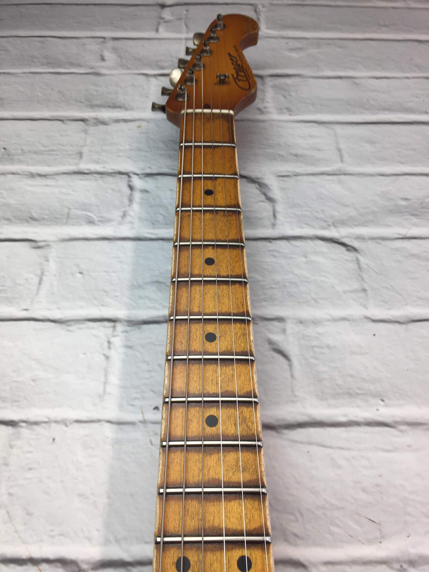 Fraser Guitars : Custom Series : CSS Tobacco Burst HSS Light Relic Ash 54 : Vintage Aged S-Style Relic Guitar