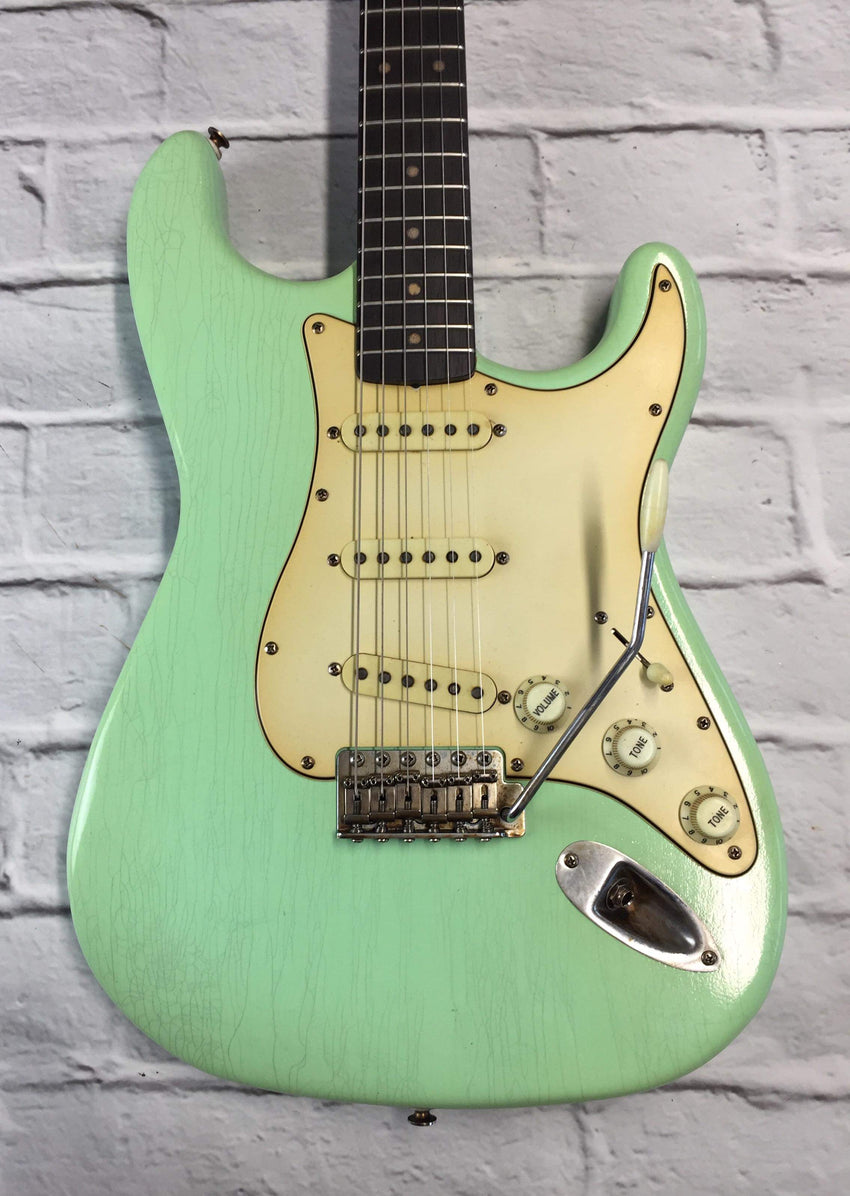 Fraser Guitars : Vintage Classic S-Style : VCSS Surf Green : Custom Vintage Relic Guitar