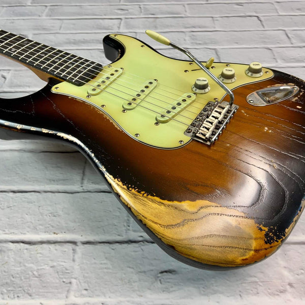 VSS Tobacco Burst Medium Relic Ash '60s – Fraser Guitars