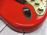 Fraser Guitars : Vintage Classic S-Style : VCSS Fiesta Red : Custom Vintage Relic Guitar