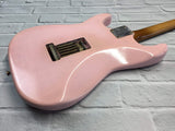 Fraser Guitars : Vintage Classic S-Style : VCSS Shell Pink : Custom Vintage Relic Guitar
