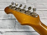 Fraser Guitars : Vintage Series : VSS Translucent White Medium Relic Ash 60s :  Vintage Aged S-Style Relic Guitar 