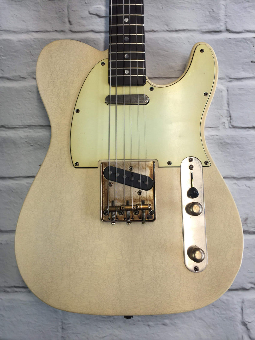Fraser Guitars : Vintage Classic : VCTS Olympic White : Vintage Aged T-Style Relic Guitar